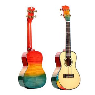 Farebný hudobný nástroj ukulele