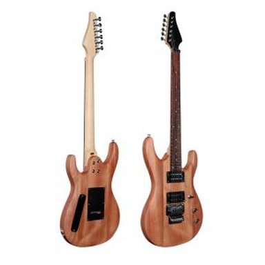 Mahagónová elektrická gitara