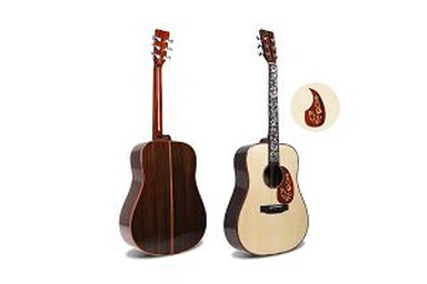 Akustická gitara z mahagónu